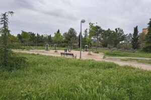Aparatos de gimnasia al aire libre