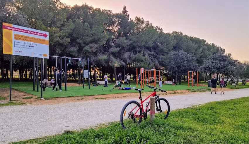 &Aacute;rea de Calistenia Infanta Elena