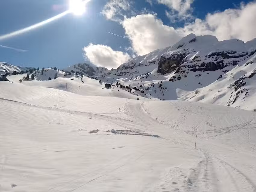 Biathlon Stadium Spainsnow