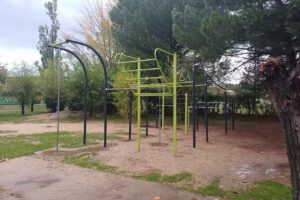 Calistenia zona de entrenamiento