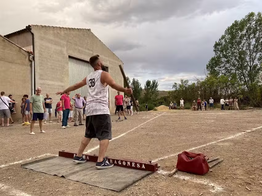 Campo tiro barra aragonesa de Navarrete del R&iacute;o