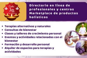CENTRO LUZ, Espacios Holísticos y Directorio-Marketplace