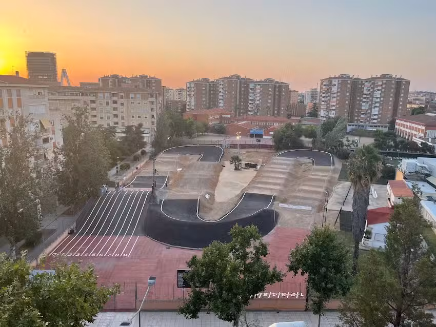 Circuito de bicicletas BMX