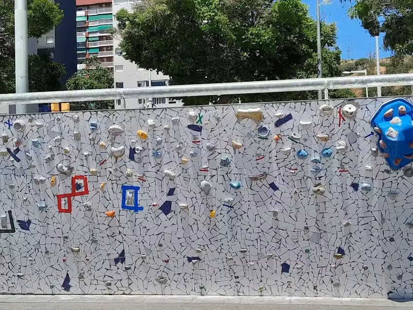 El muro – zona de escalada