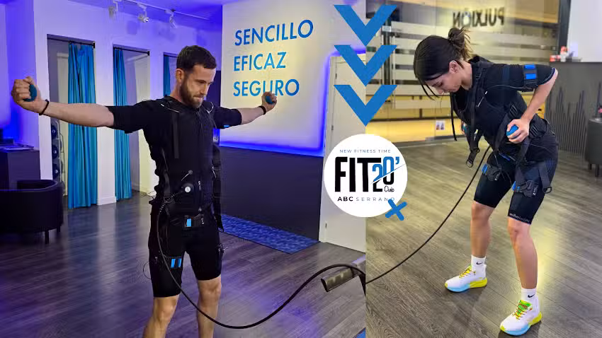 Fit Club 20′ ABC SERRANO Electroestimulación + Entrenador Personal