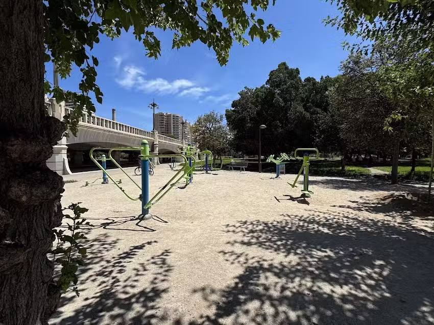 Gimnasio al aire libre, Jardín del Turia