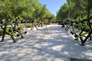 Gimnasio en la calle