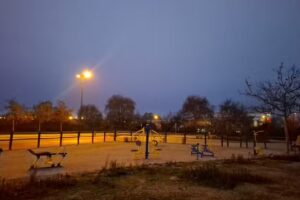 Gimnasio en la calle