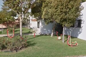 Gimnasio para jubilados al aire libre.
