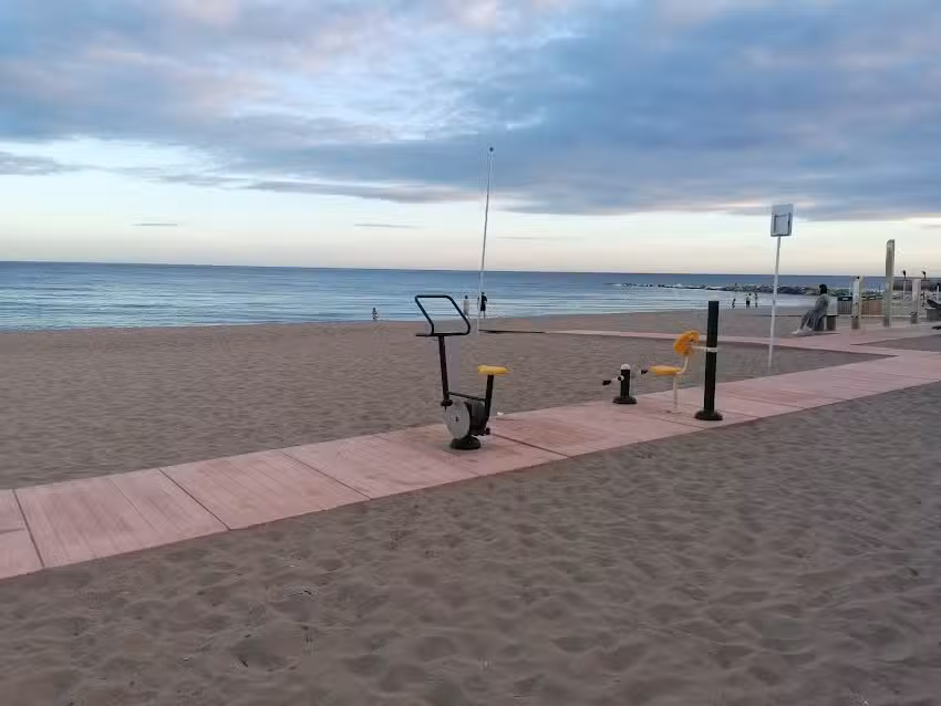 Gimnasio p&uacute;blico