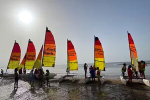 Kanela Sailing School, Isla Canela y Punta del Moral