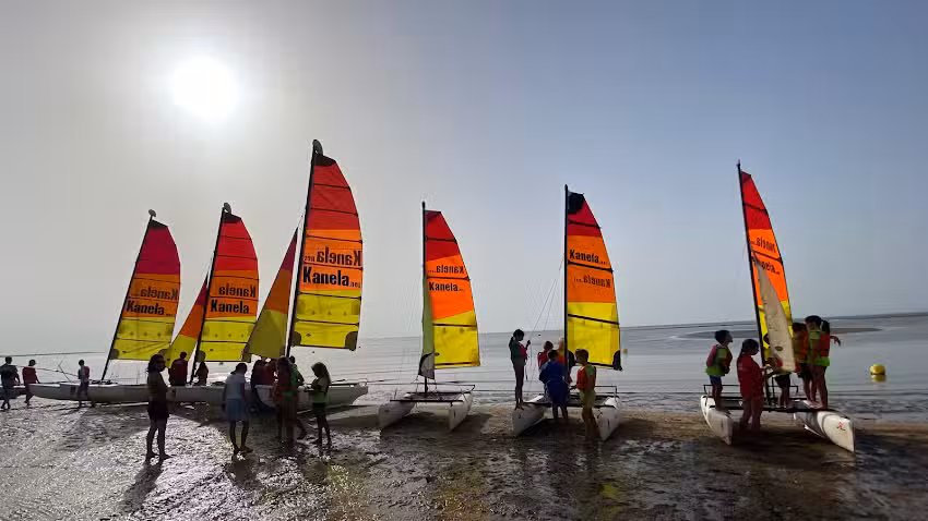 Kanela Sailing School, Isla Canela y Punta del Moral
