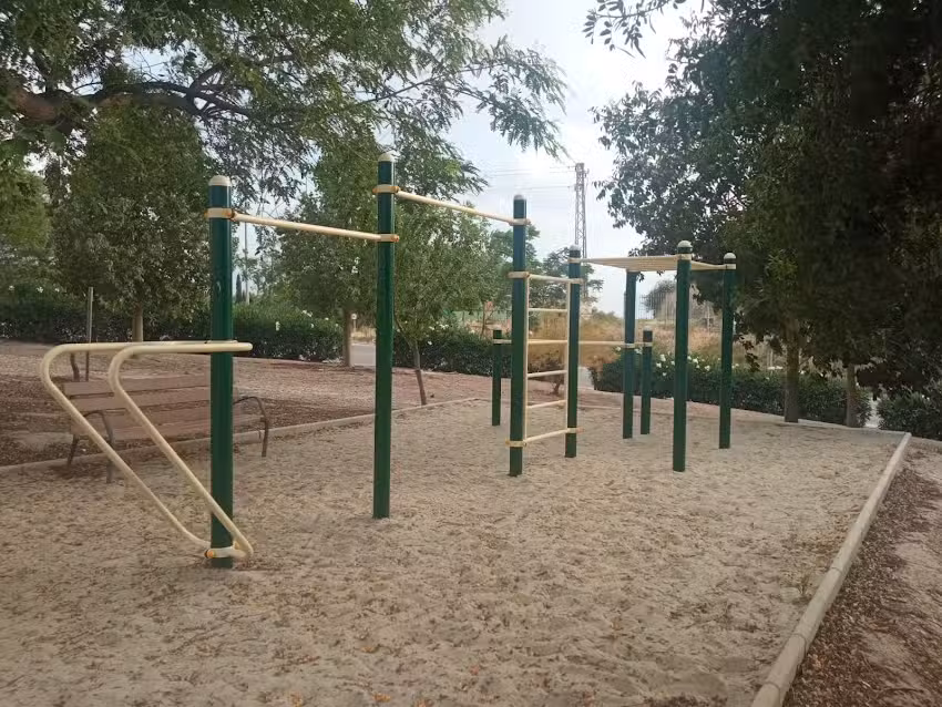 Parque Calistenia 4 carreteras