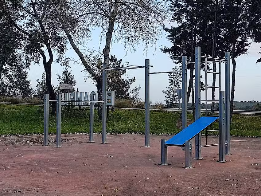 Parque calistenia o street workout