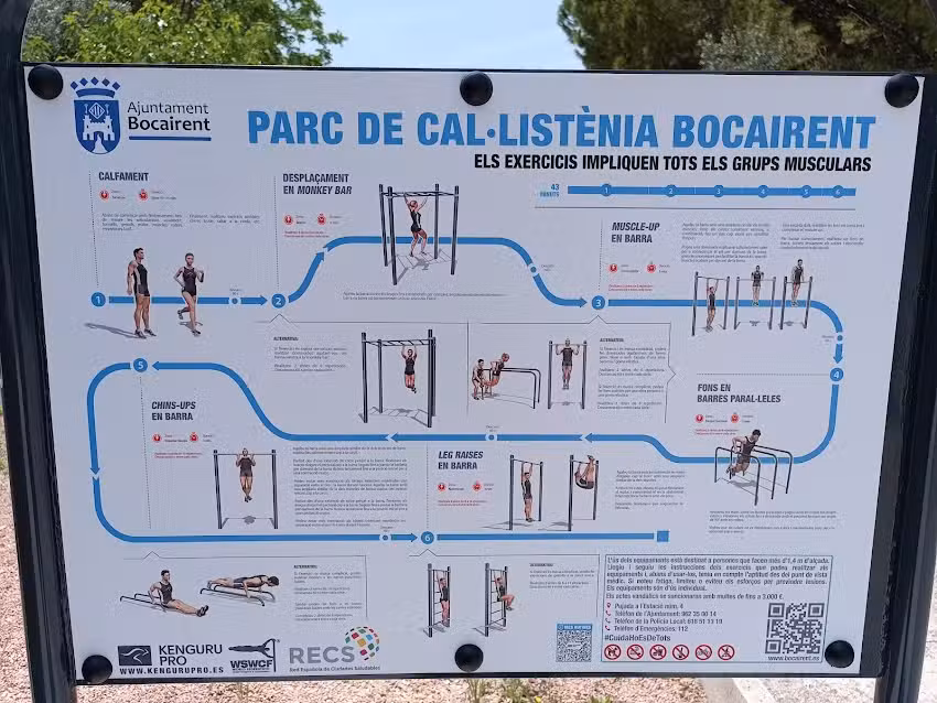 Parque de calistenia Kenguru Pro