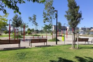 Parque de calistenia las naves