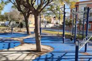 Parque de calistenia parque Segovia