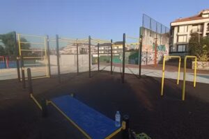 Parque de Calistenia playa Trengandin