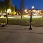 Parque de ejercicios al aire libre