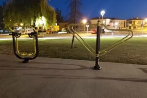 Parque de ejercicios al aire libre