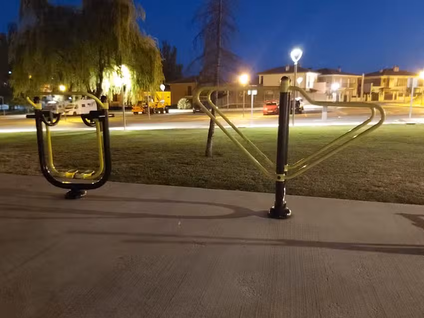 Parque de ejercicios al aire libre