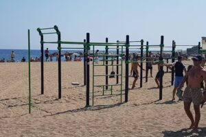 Parque deportivo de barras