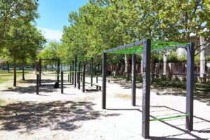 Parque dominadas y calistenia Laguna de Duero