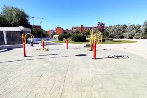 Parque ejercicio para mayores