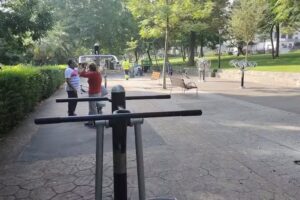 Paseo de los Curas. Zona de juegos