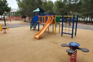 pinada con aparatos de ejercicios