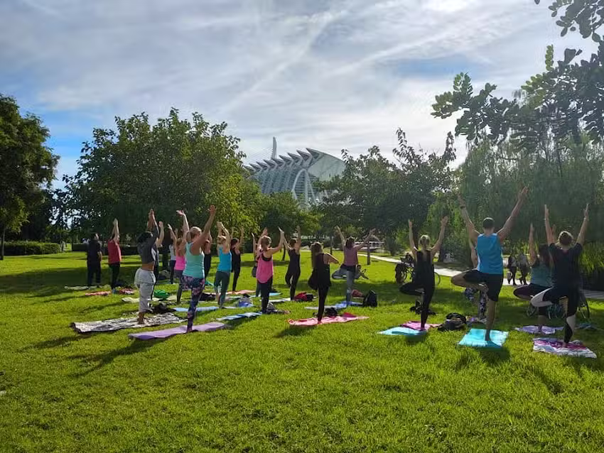 Yoga with Jennison in Valencia Spain