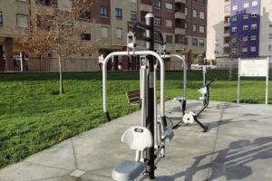 Zona aparatos de gimnasia