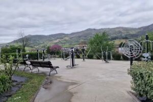 Zona de aparatos de gimnasia Dolores Medio