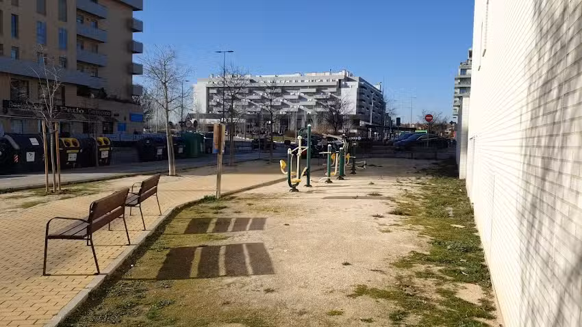 Zona de ejercicios