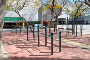 Zona de juegos de calistenia