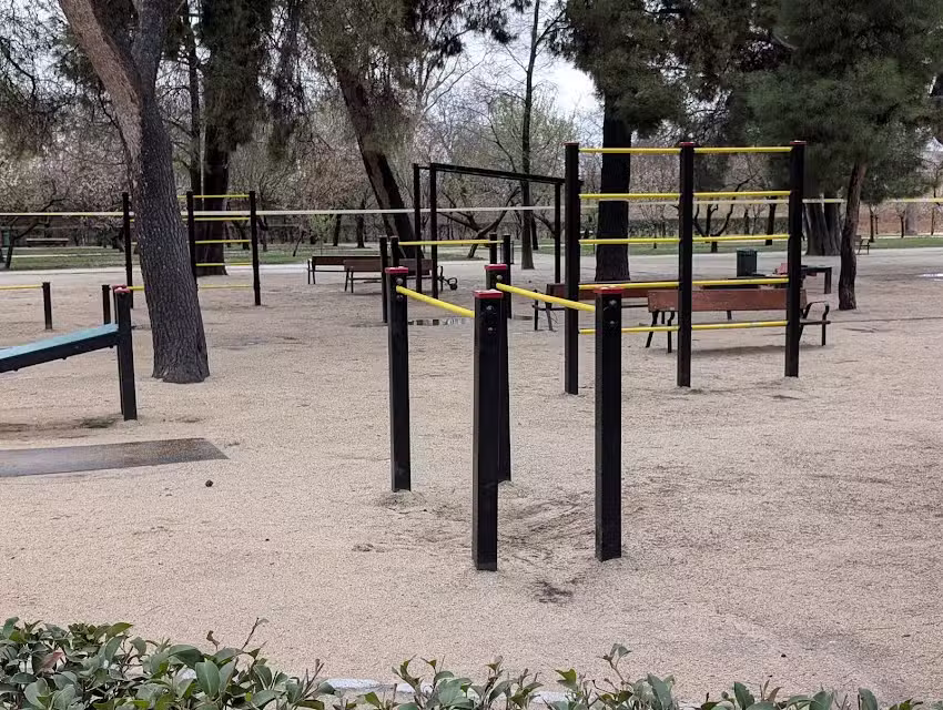 Zona pública de ejercicios